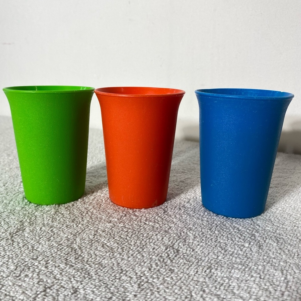 Vintage Tupperware 70s 80s Classic Bell Tumblers x6 Nostalgia - Picture 10 of 11